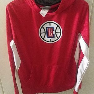 Clippers Red Pull Over, Never Worn